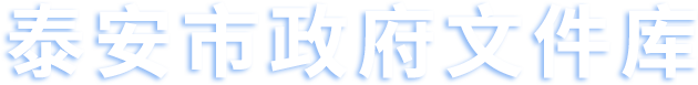 泰安市人民政府